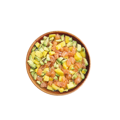 sushistore-marrakech-chirashi-saumon-avocat-mangue-riz-vinaigre